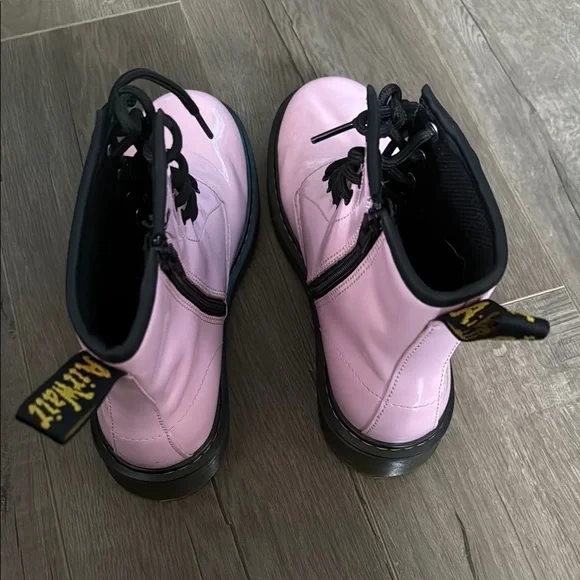Dr. Martens Pink Lace-Up Boots - Picture 4 of 5